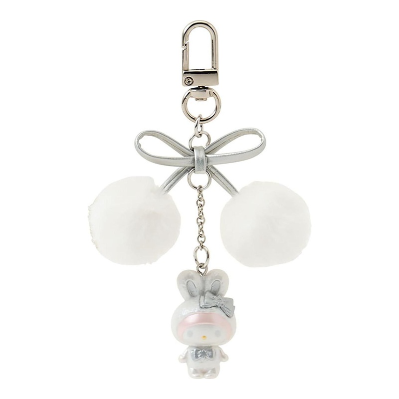 Sanrio My Melody Keychain (Fluffy Snow Rabbit) 130397