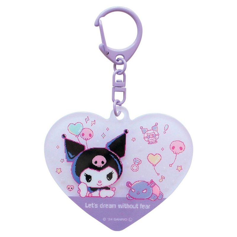 T’s Factory Kuromi Layered Acrylic Keychain Icon