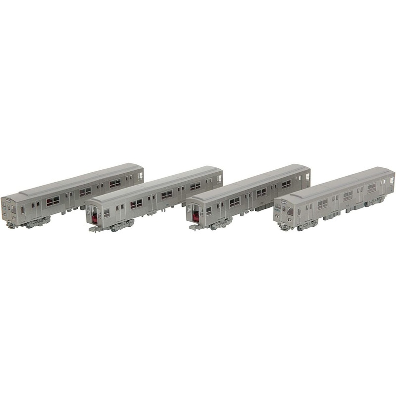 Tomytec Osaka Metro Midosuji Line Series 30 Stainless Steel Car EXPO’70 4 Cars Set (N scale)