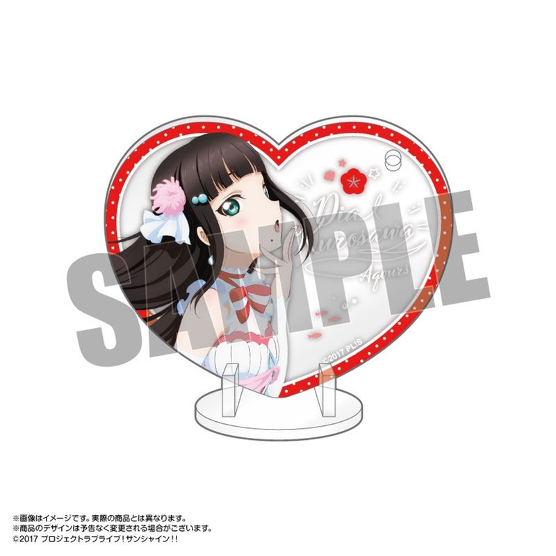 amiami Pikuria Acrylic Keychain & Stand – Dia Kurosawa (Love Live! Sunshine!!)