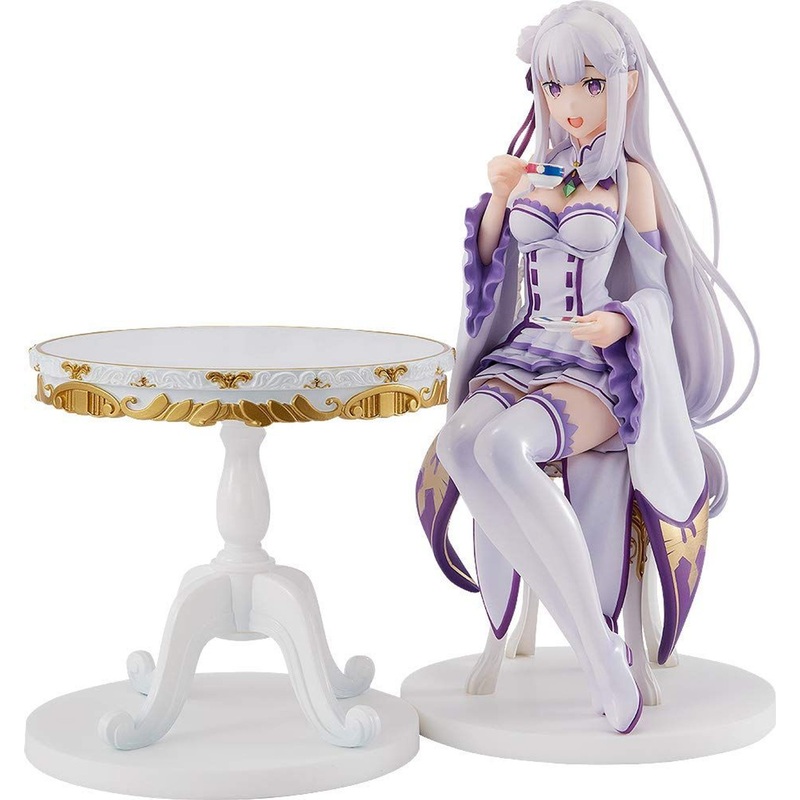 KADOKAWA Emilia: Tea Party Ver. 1/7 Figure (Re:ZERO -Starting Life in Another World-)