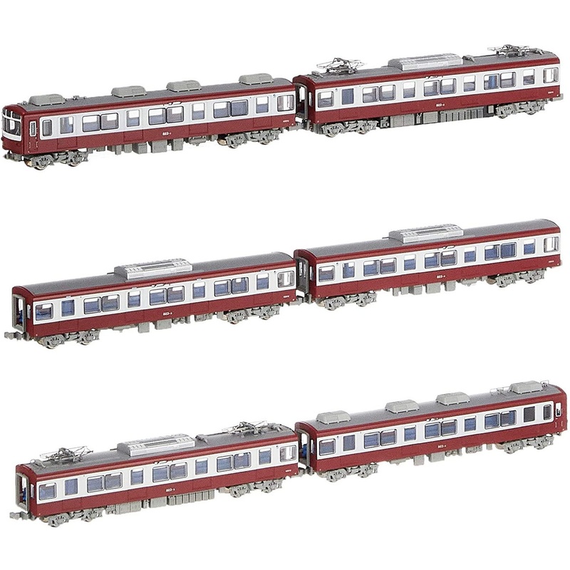 Microace A7568 Keikyu Type 800 Revival Painting 6 Cars Set (N Scale)