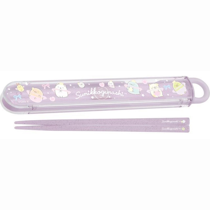 San-x Sumikko Gurashi Chopsticks with Sliding Case (Star Festival)