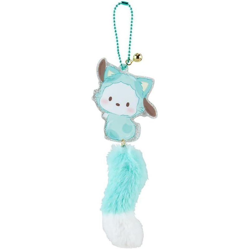 Sanrio Acrylic Charm with Tail Pochacco (Love Neko Neko)