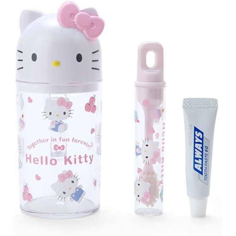 Sanrio Toothbrush & Cup Set Hello Kitty