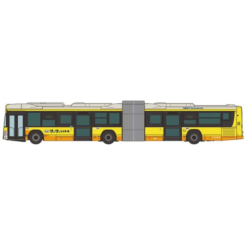 Tomytec Bus Collection Sangi Railway Articulated Bus Sun Sun Shuttle (N scale)