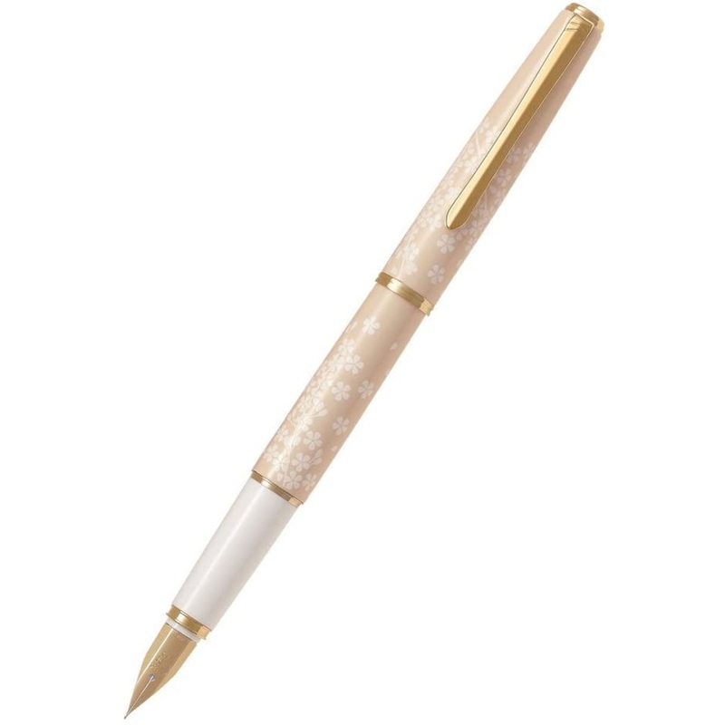Pilot FD-18SR-SKUM Lady White Sakura Fountain Pen (NIB:M Medium)