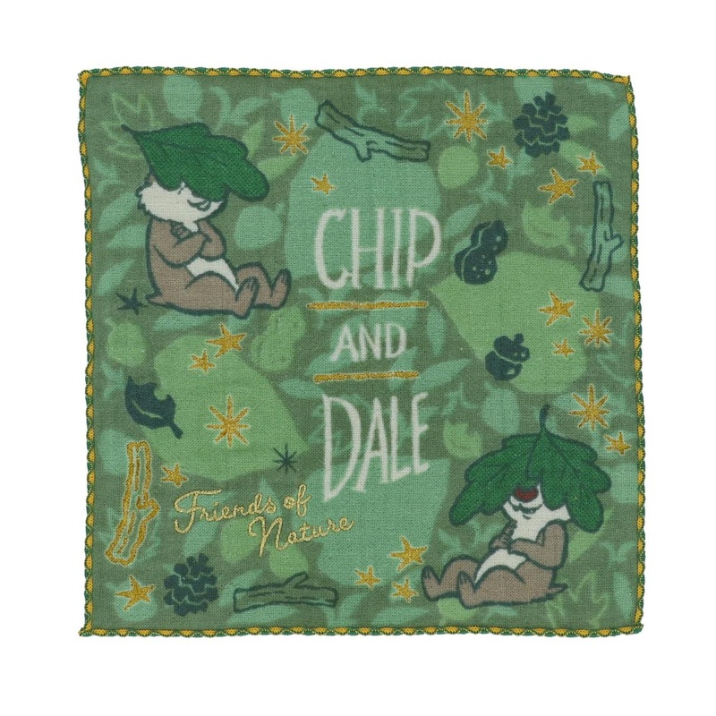 Marushin Chip & Dale Wreath Mini Towel