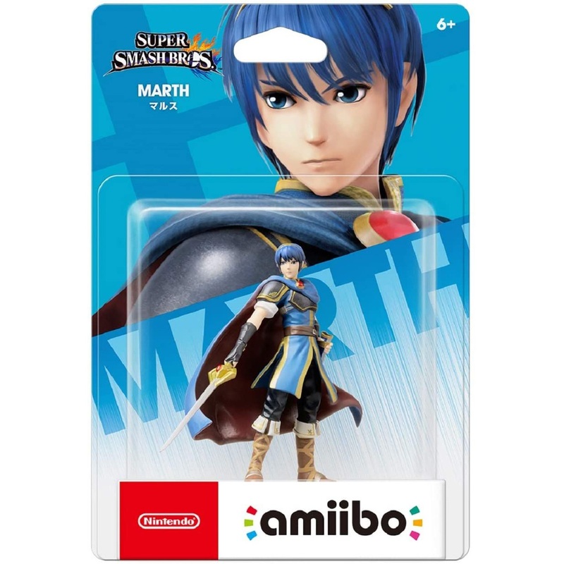 Nintendo amiibo Super Smash Bros. Marth Figure  (Fire Emblem Series)
