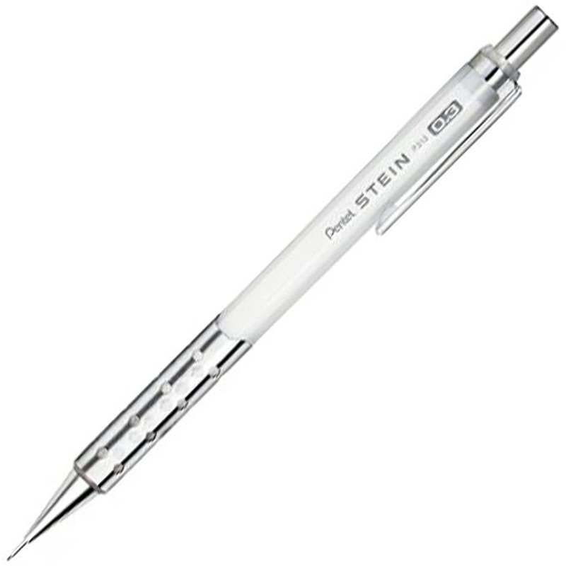 Pentel Stein Mechanical Pencil 0.3mm (Clear White)