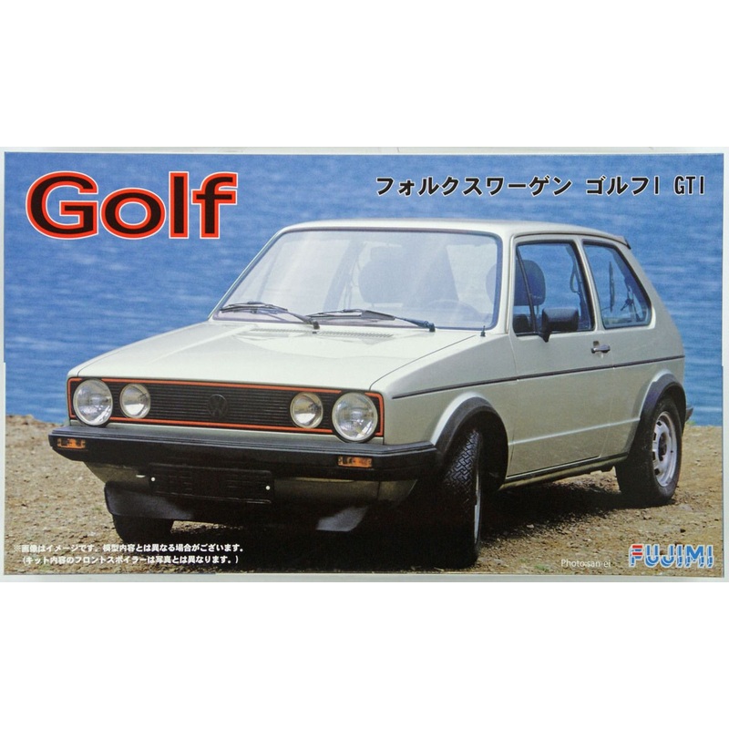 Fujimi Real Sports Car 1/24 Volkswagen Golf I GTI Plastic Model