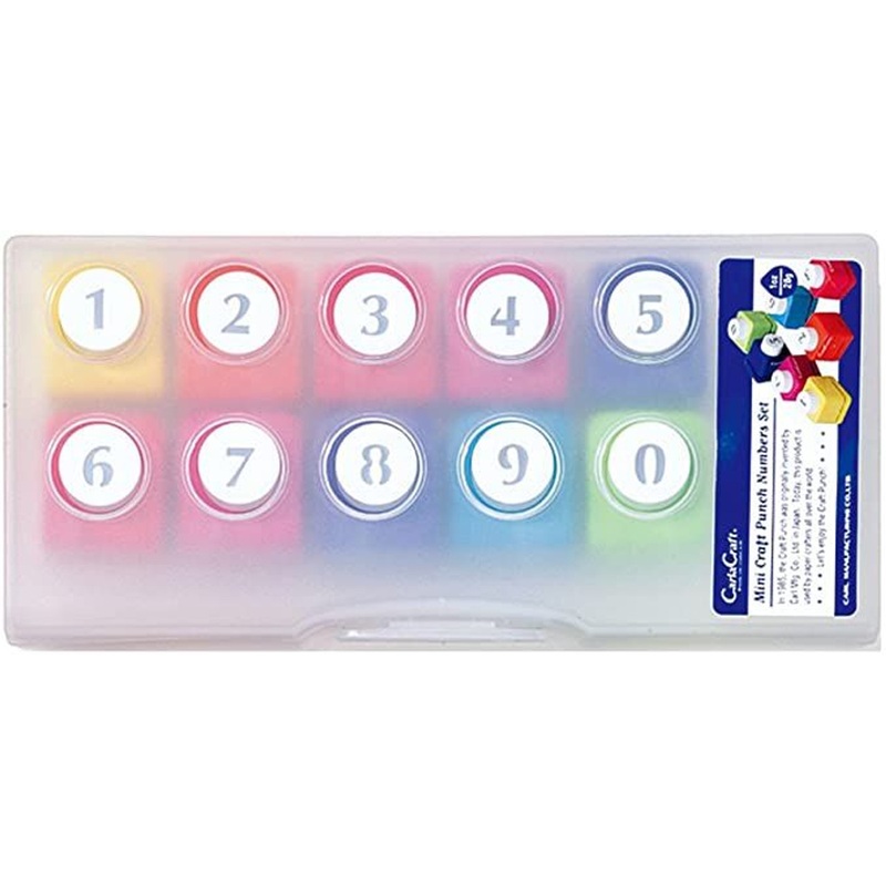 Mini Craft Punch Numbers Set
