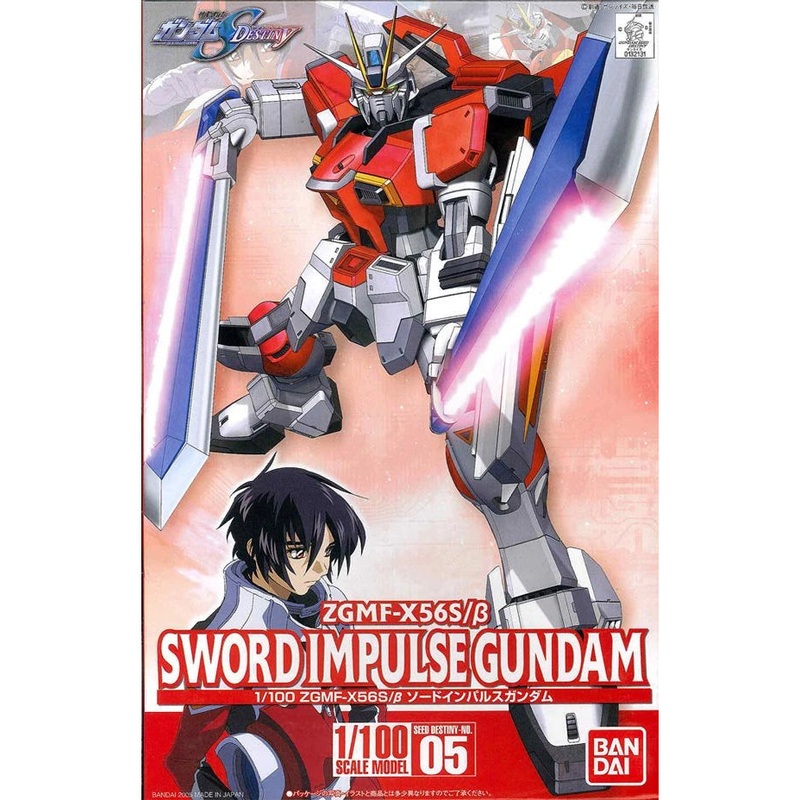 Bandai 1132131 1/144 1/100 #05 ZGMF-X56S Sword Impulse Gundam Mobile Suit