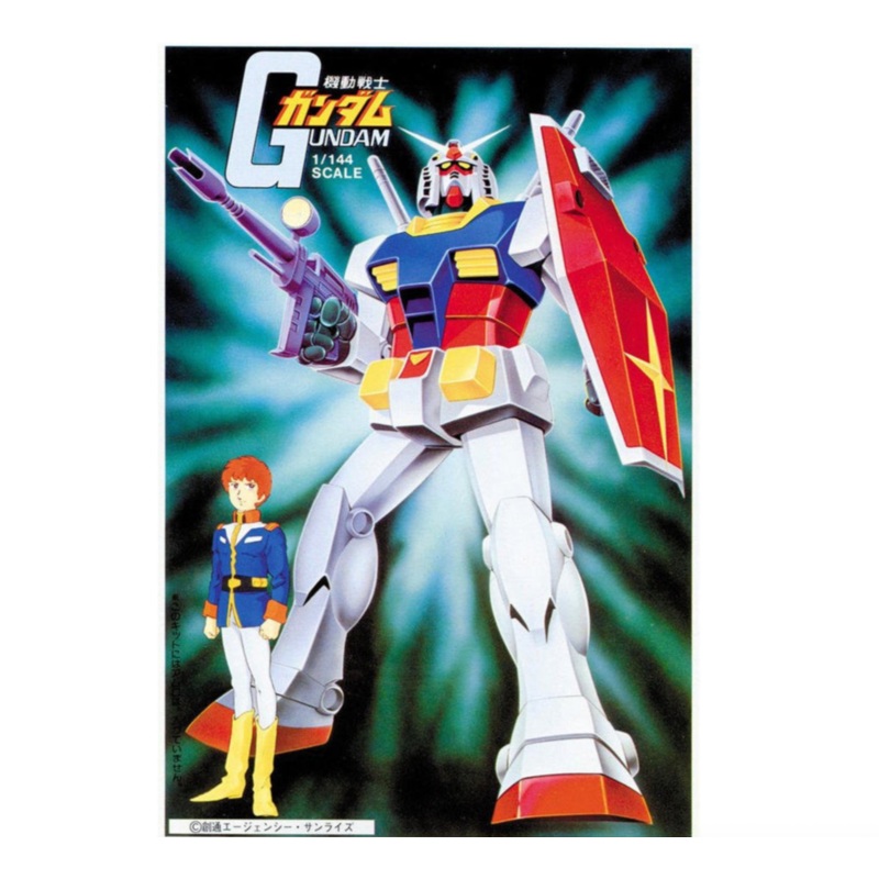 Bandai 1008659 1/144 RX-78-2 Mobile Suit Gundam (Classic 1979 Version)