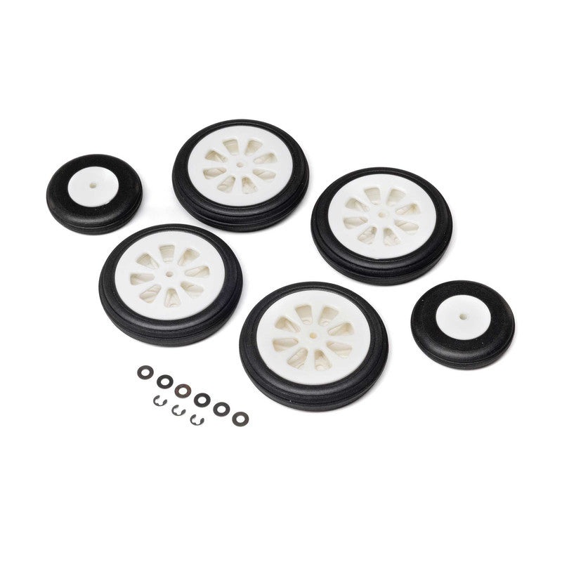 E-flite EFL-2549 Airbus A320 1.5m Airliner 64mm EDF Jet Wheel Set