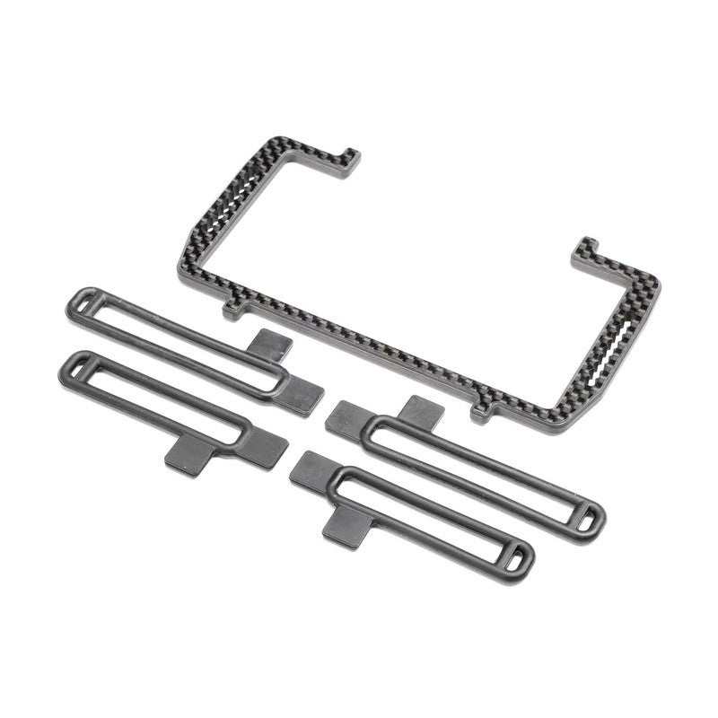 Team Losi Racing TLR-1101 22X Carbon Battery Mount Set