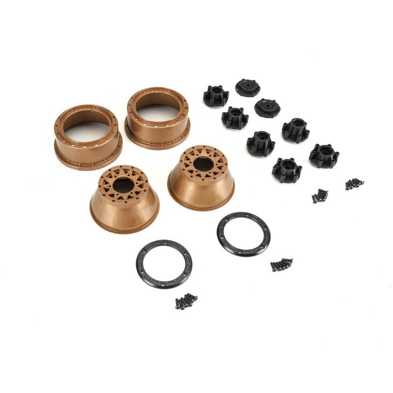 Pro-Line Racing 281107 1:10 Raid Bead-Loc F/R 2.2/3.0 12 & 14mm SC Wheels (2)