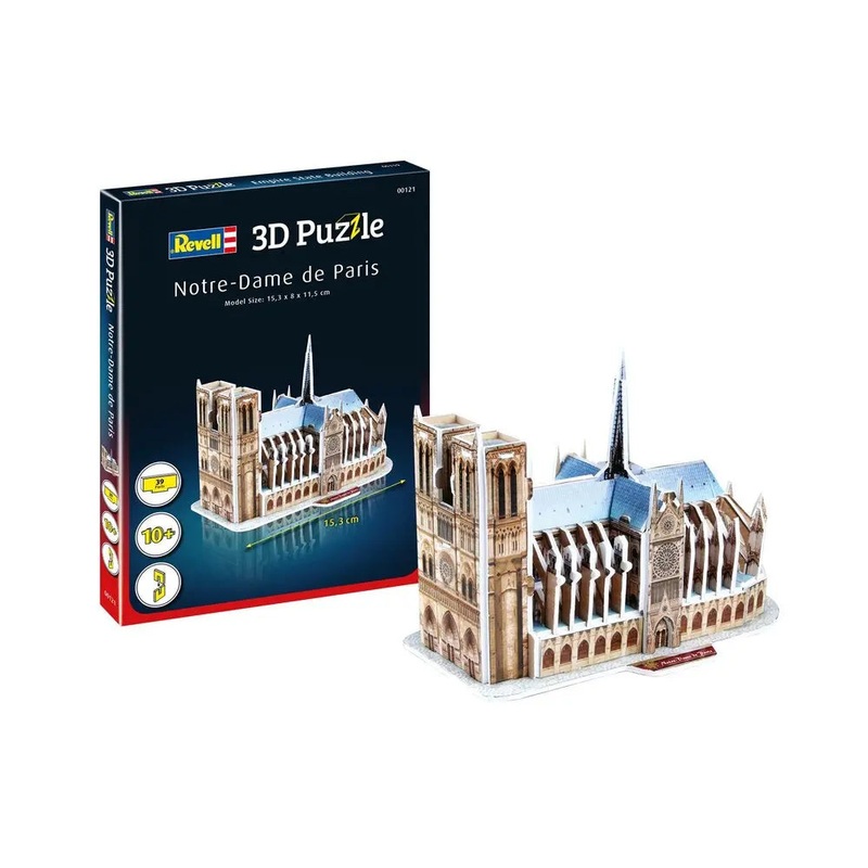 Revell 0121 Notre-Dame de Paris 39 Piece 3D Puzzle