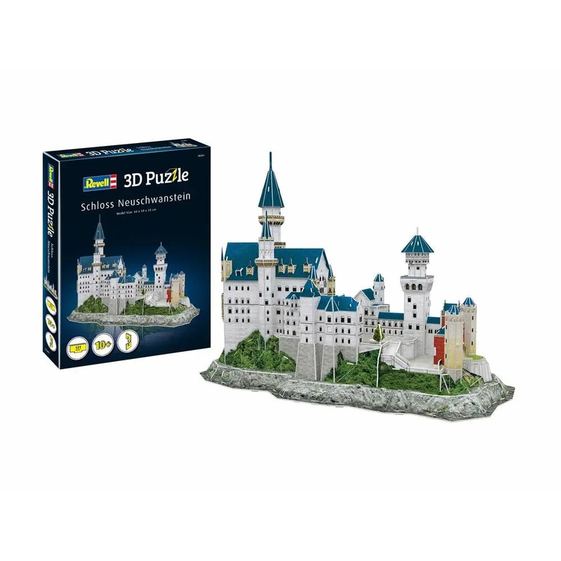 Revell 0205 Schloss Neuschwanstein Castle 121 Piece 3D Puzzle