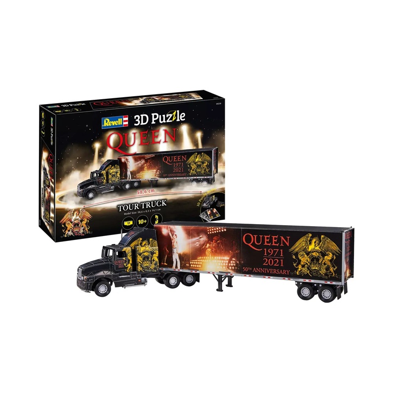 Revell 0230 Queen Tour Truck 128 Piece 3D Puzzle