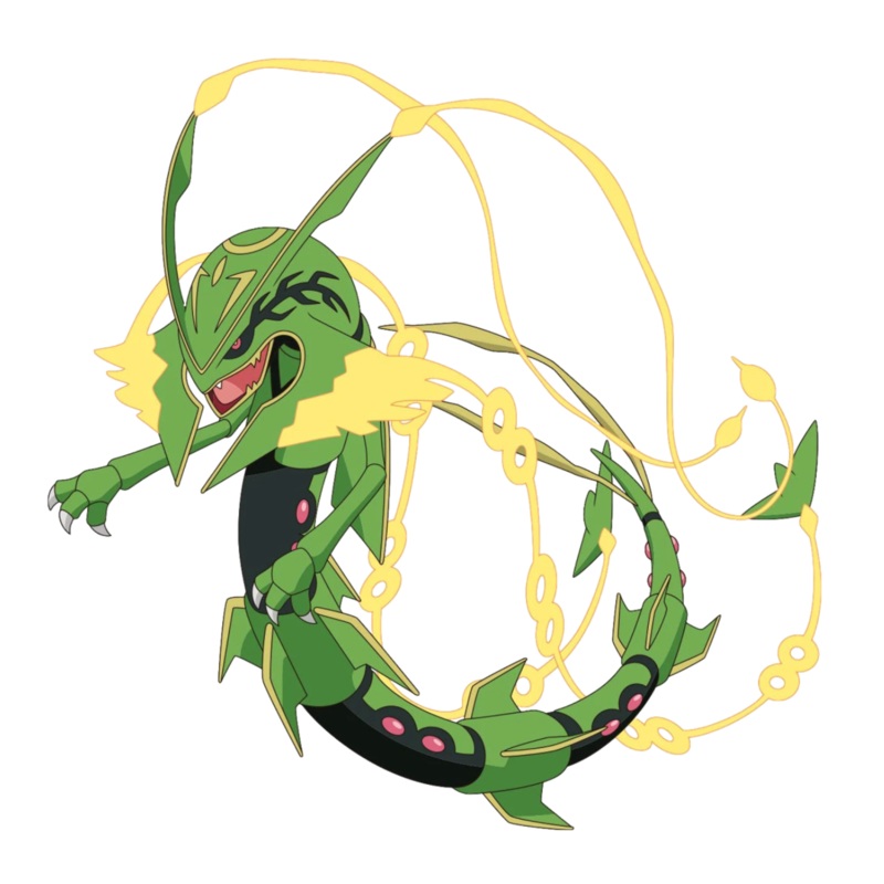 Bandai 2823797 Pokemon Mega Rayquaza Model Kit