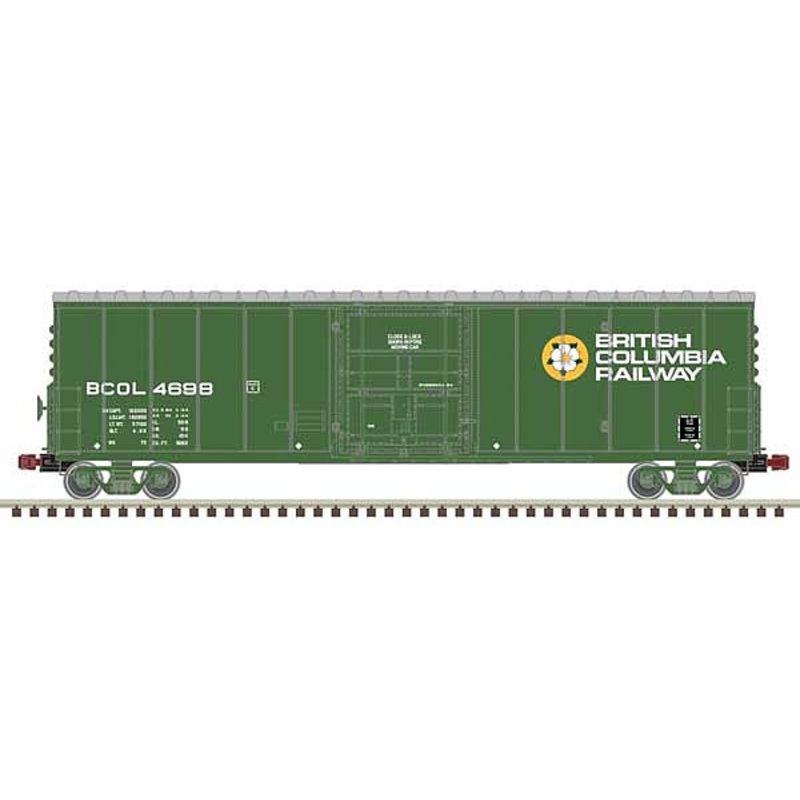 Ho NSC Newsprint Boxcar BC 4664