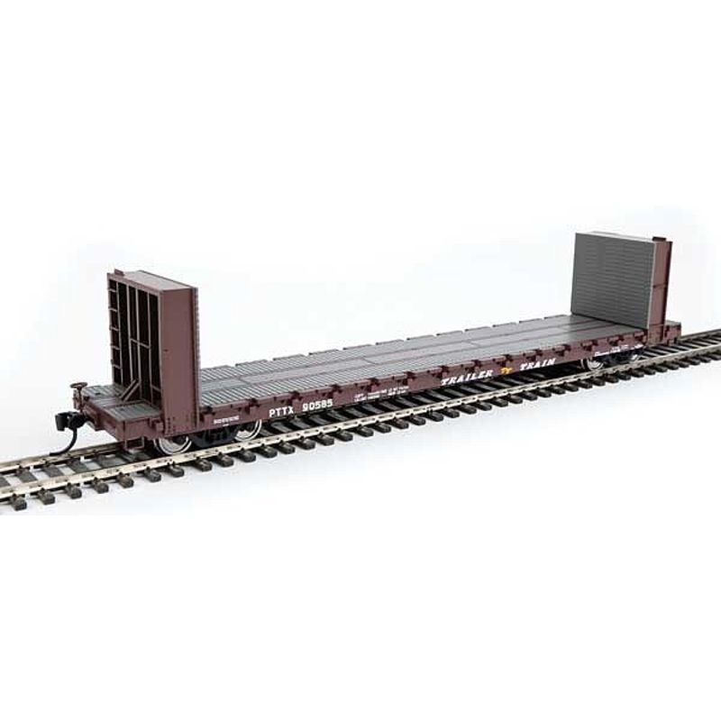 60′ Pullman-Standard Bulkhead Flatcar – Trailer Train #90585
