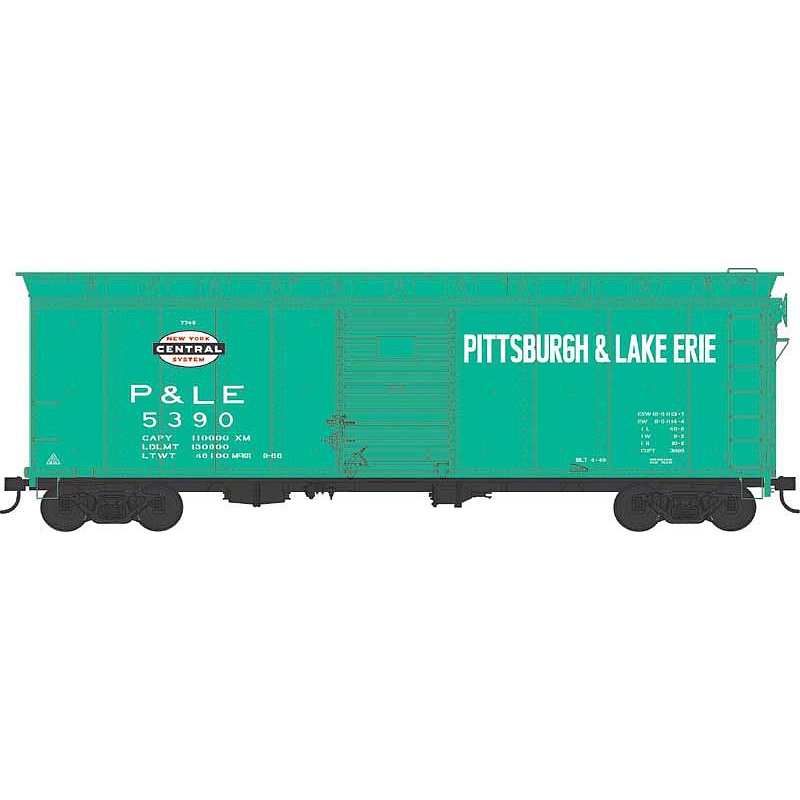 40′ Steel Side Boxcar Pittsburgh & Lake Erie #5271