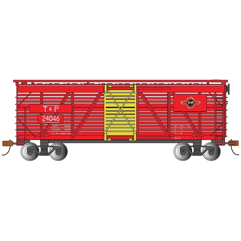 HO 40′ Stock Car Texas & Pacific #24046