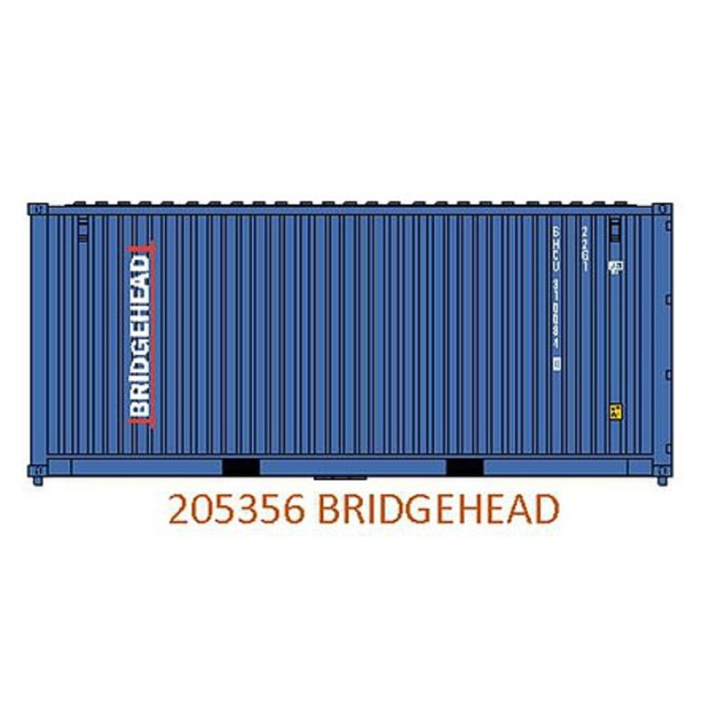 N 20′ Std Cont C.S. Bridgehead