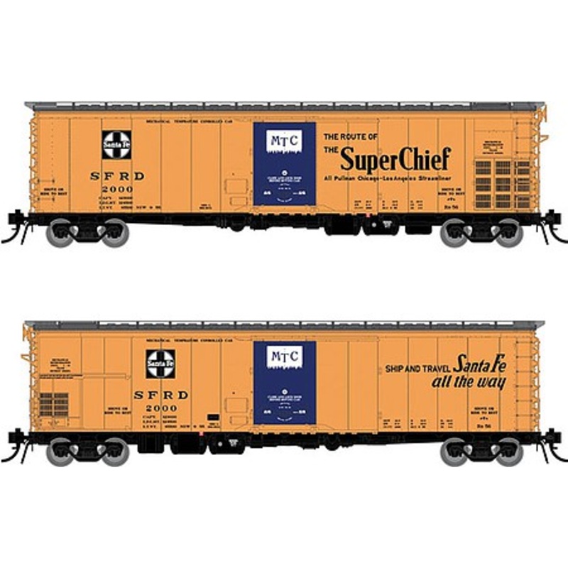 Santa Fe RR-56 Mechanical Reefer Super Chief