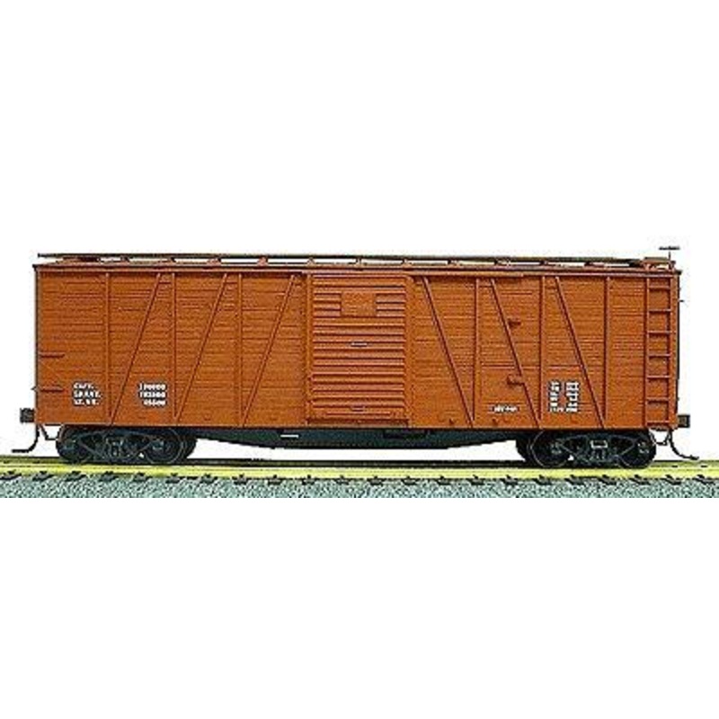 40′ Wood Outside-Braced Boxcar Kit Data Only (Oxide)