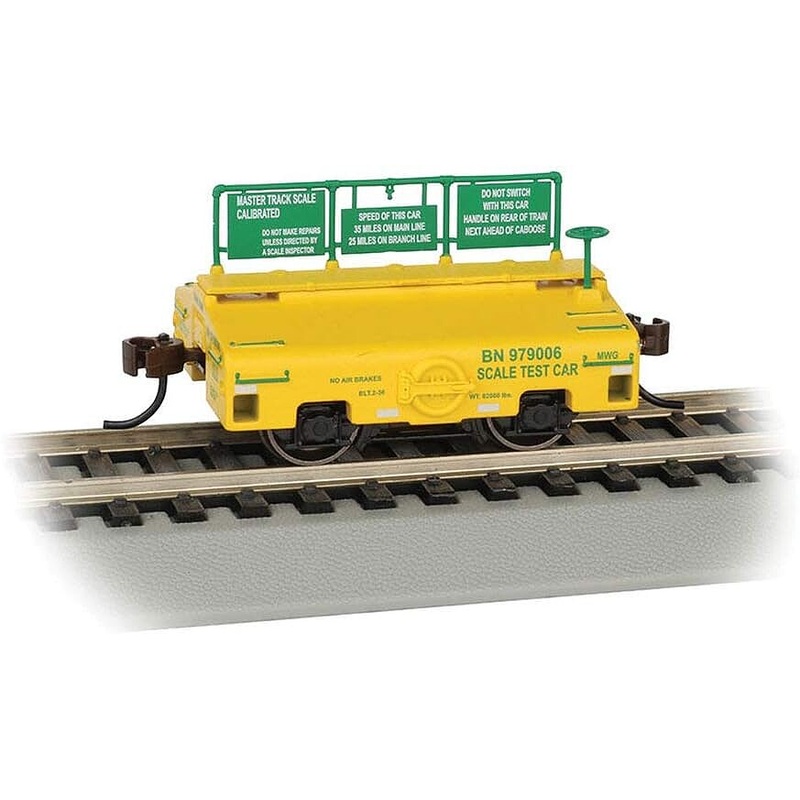 Test Weight Car Burlington Northern