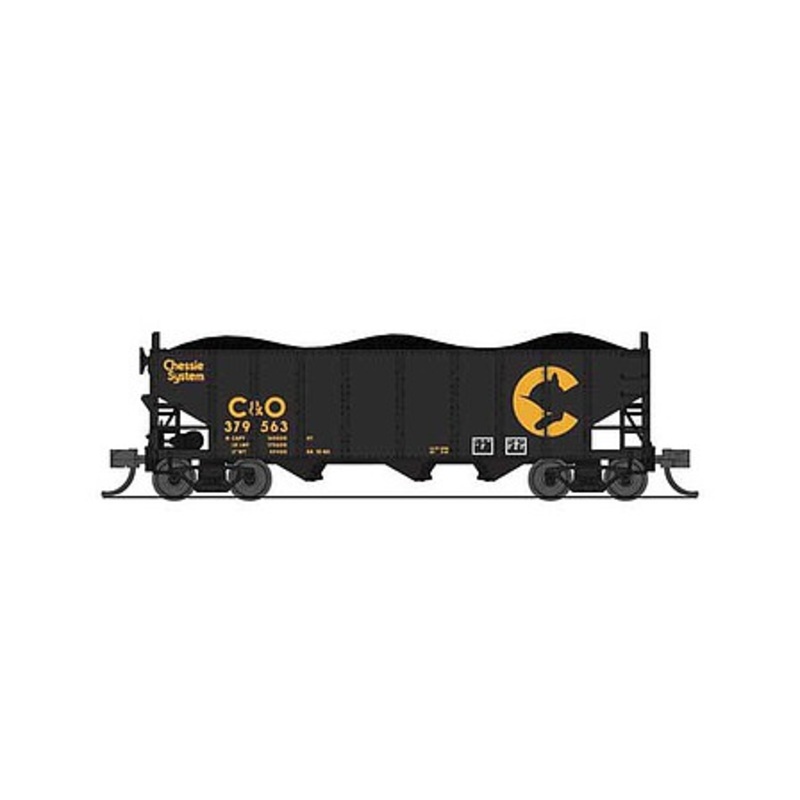 3-Bay Hopper car C&O Chessie system pack A (2)