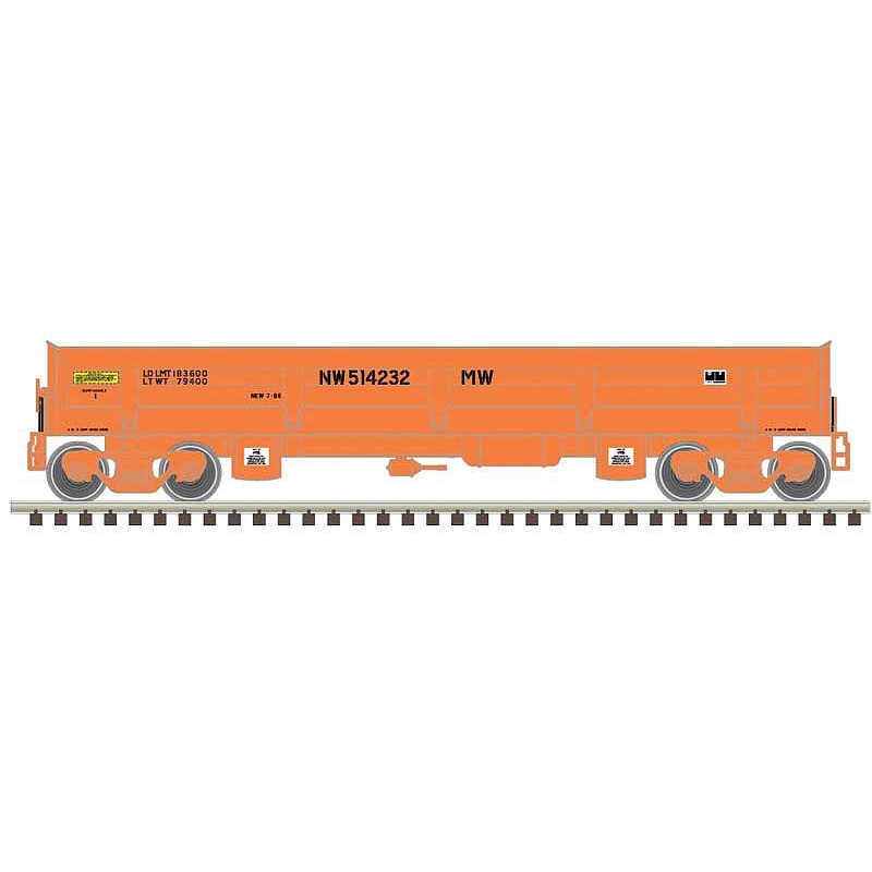DIFCO Side Dump Car Norfolk & Western #514250