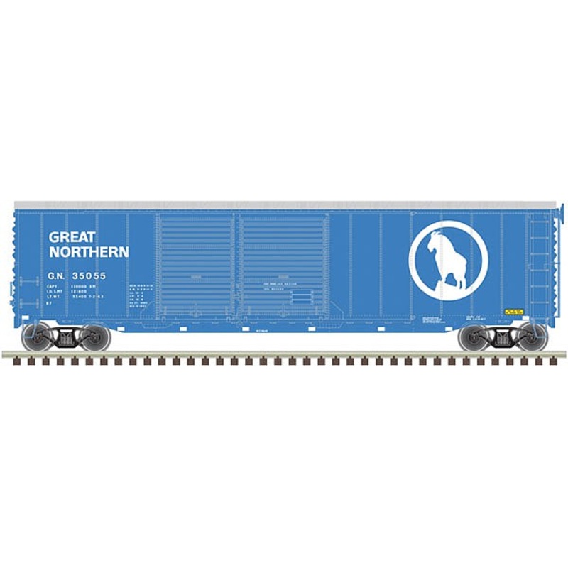 50′ Double Door Boxcar Great Northern #35809