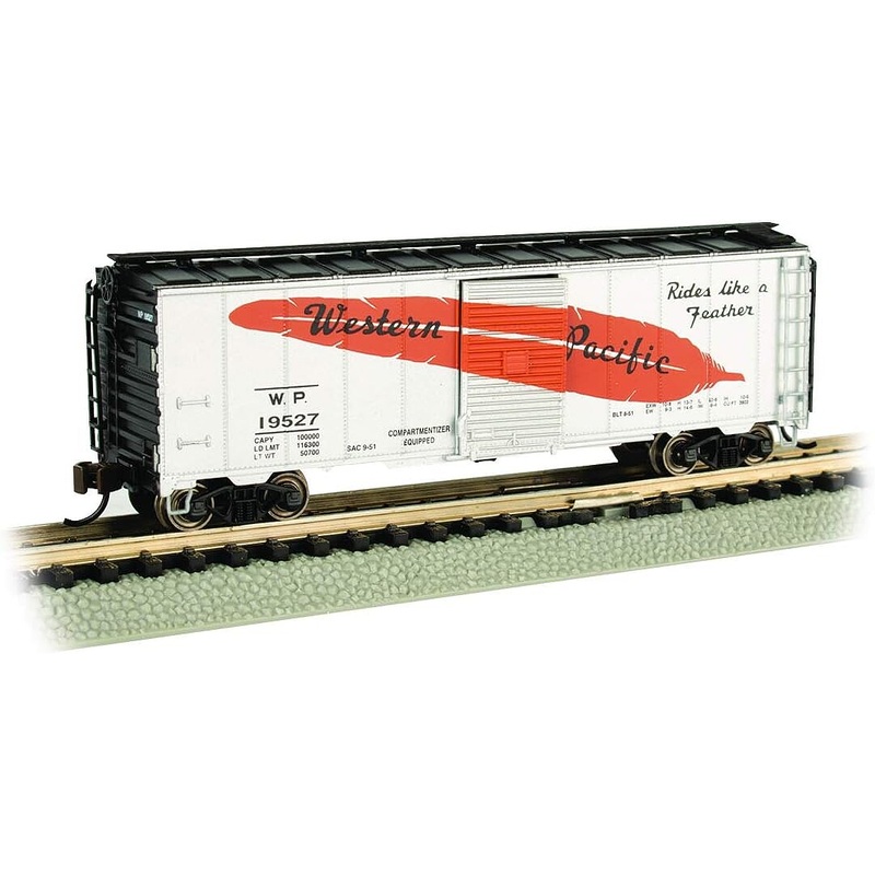 AAR 40′ Steel Boxcar Western Pacific