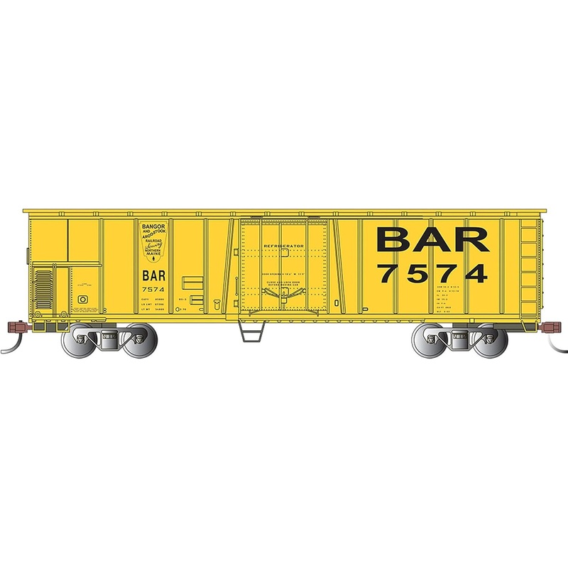ACF 50′ Steel Reefer Bangor & Aroostook