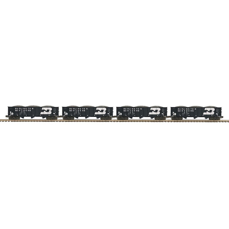 BN 4-CAR 3-BAY HOPPER SET