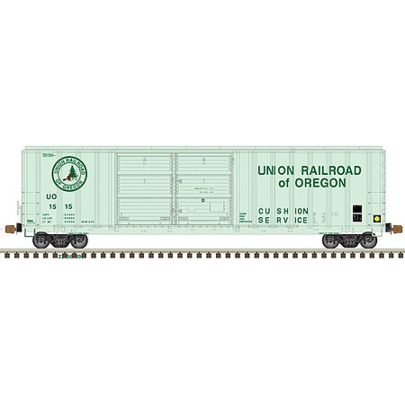 FMC 5077 50′ Double-Door Boxcar UR of Oregon #1505
