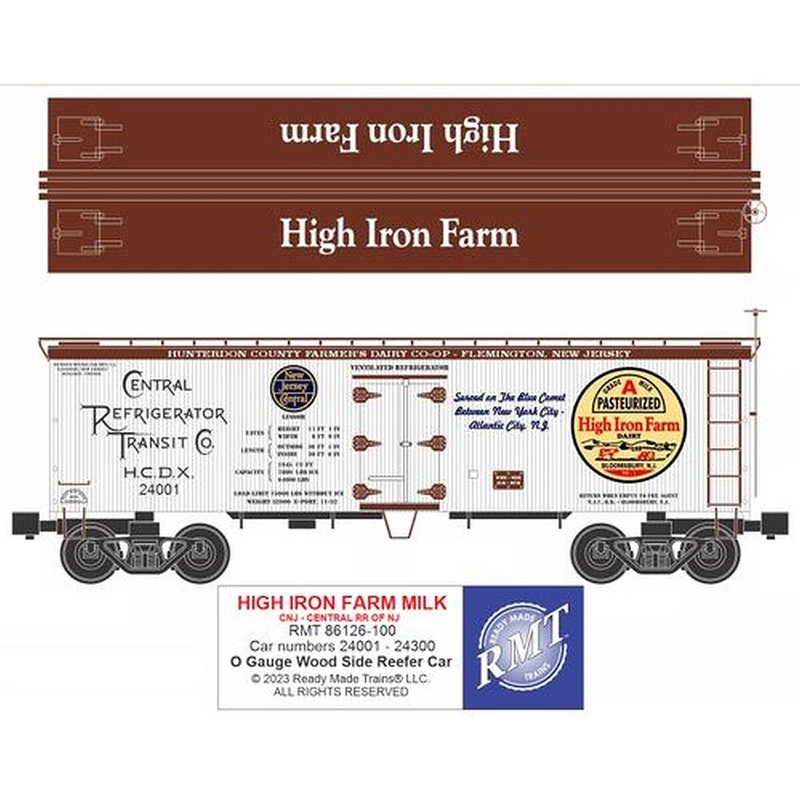 O Woodside Reefer CNJ-High Iron Farm