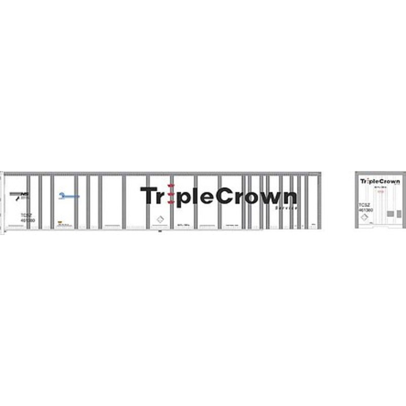 50′ Roadrailer CR/NS Triple Crown Large Logo #461482