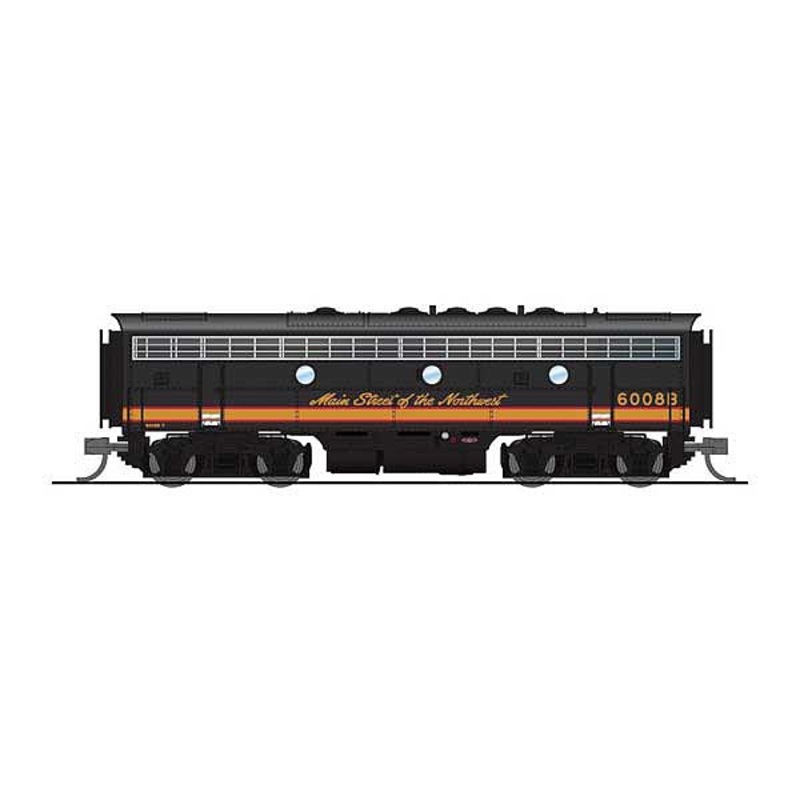 EMD F7 B unit Northern Pacific #6008C