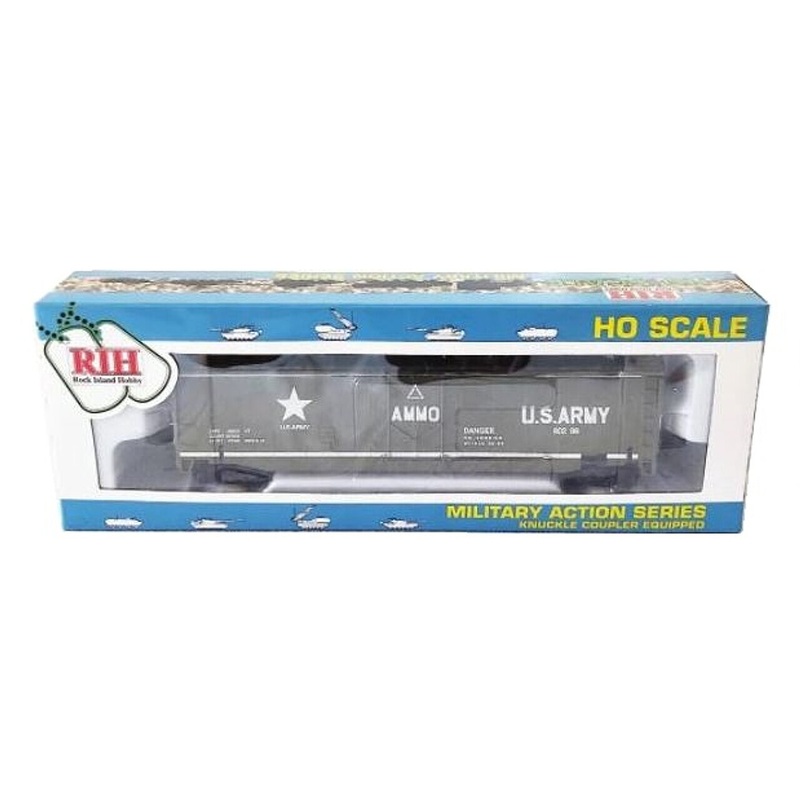 HO US ARMY EXPLODING CAR