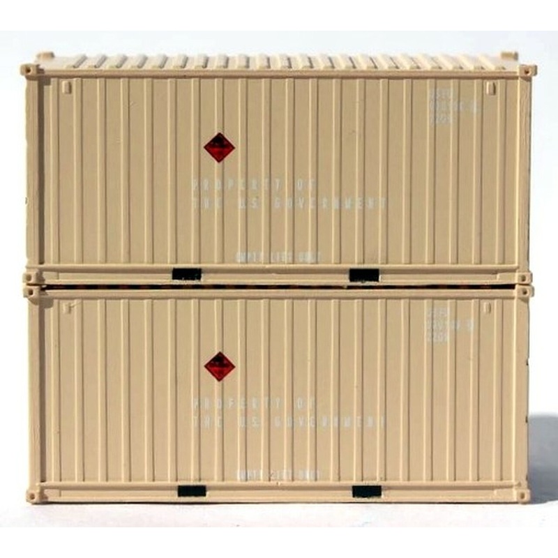 N 20′ Std Container USFU USAF