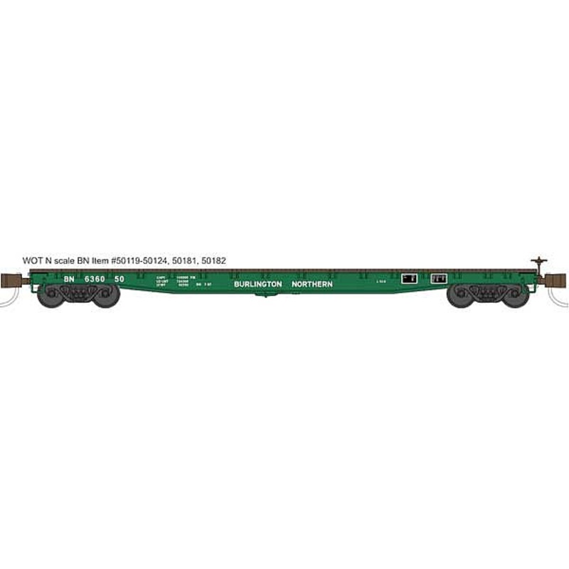N 53’6’GP Flatcar BN 636047