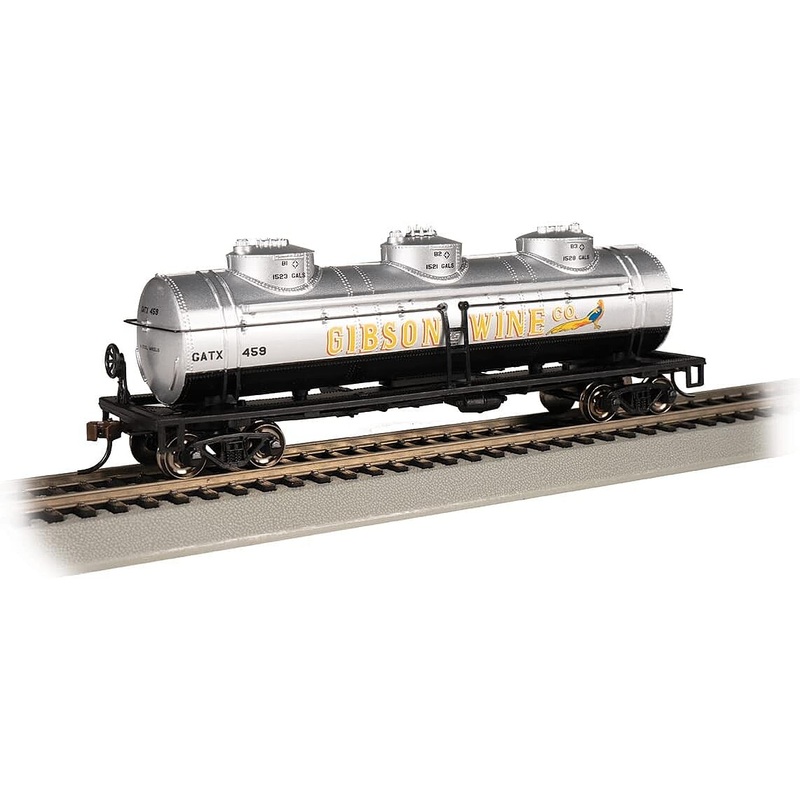 40′ 3-Dome Tank Car Gibson Wine Co. #459