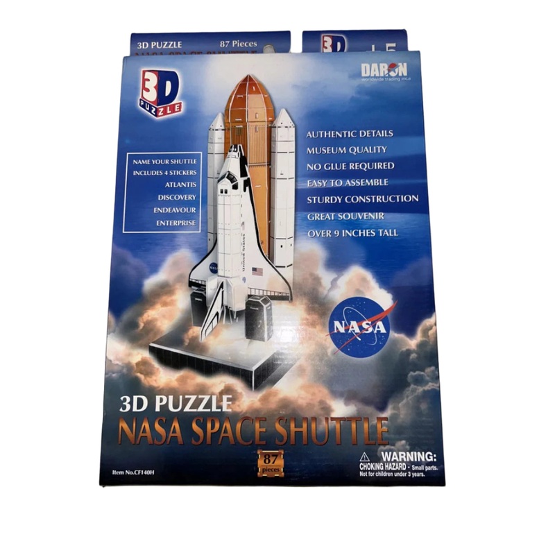 Daron CF140H Space Shuttle 87 Piece 3D Puzzle