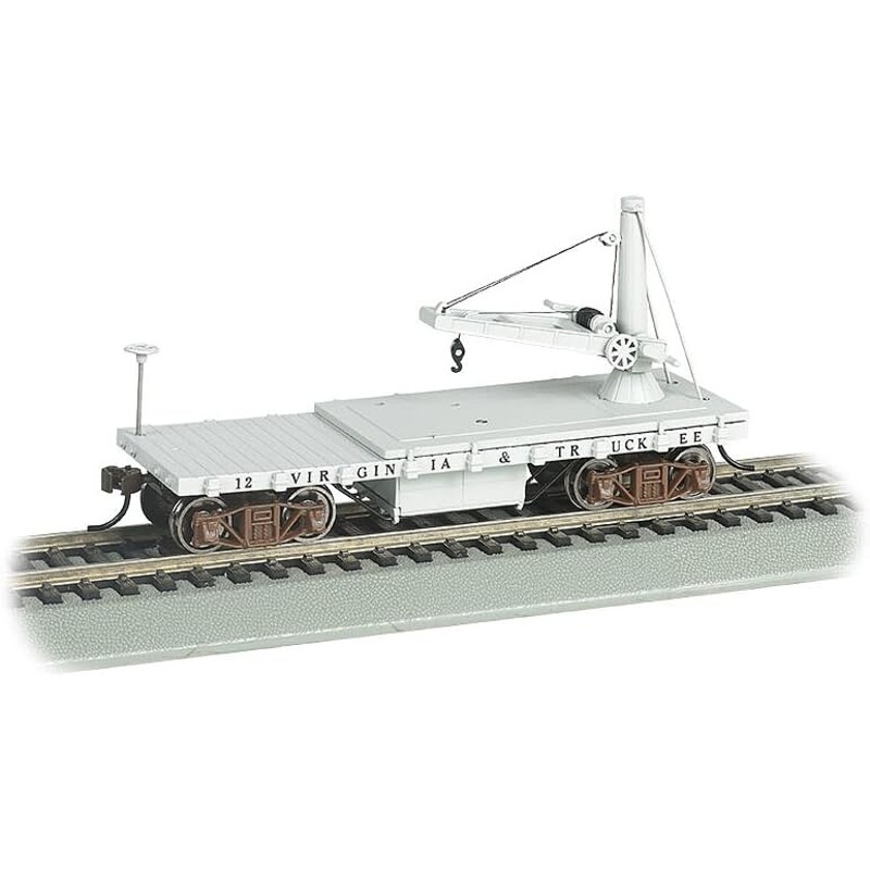 Old Time Derrick Car Virginia & Truckee