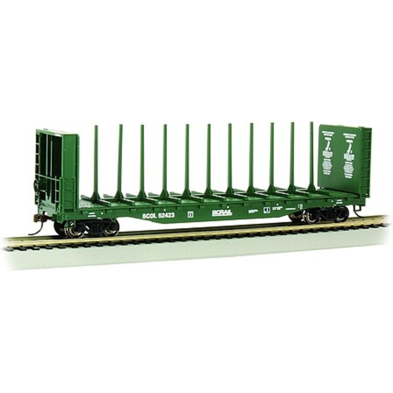 52′ Center-Beam Flatcar BC Rail #52423
